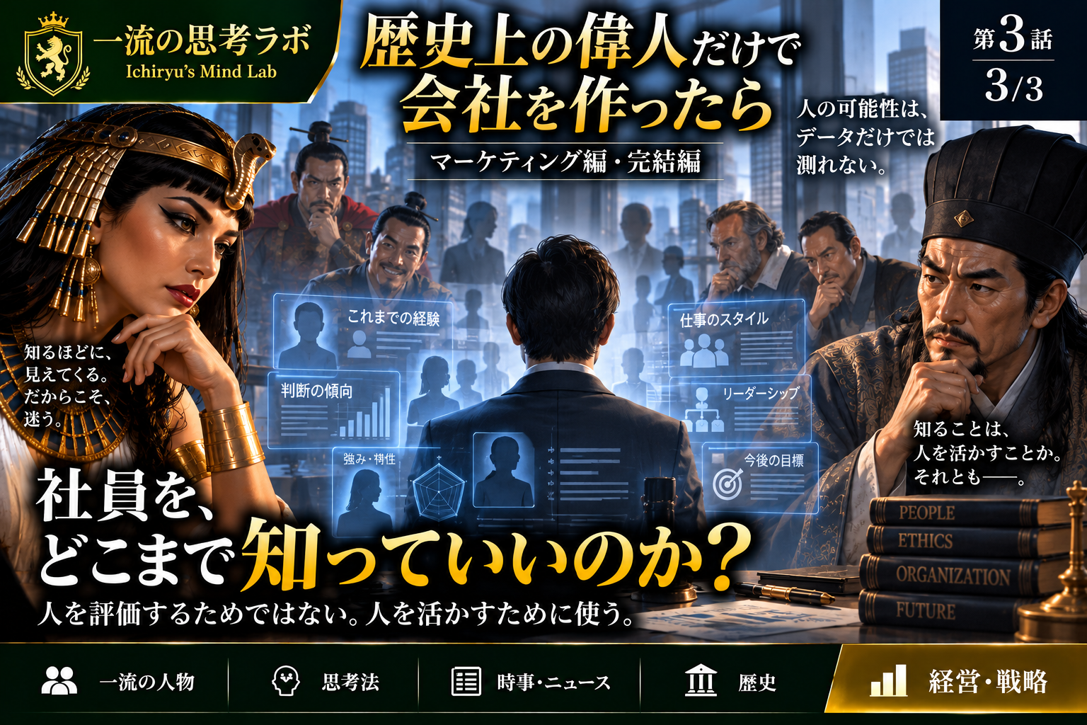 歴史上の偉人だけで会社を作ったら ～マーケティング編・完結編～